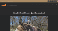 Desktop Screenshot of huntersquest.com